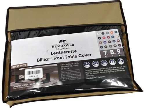 Bearcover leatherette pool - bearcover,